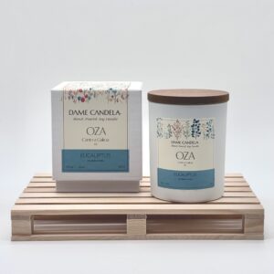 Vela aromática OZA de Eucaliptus