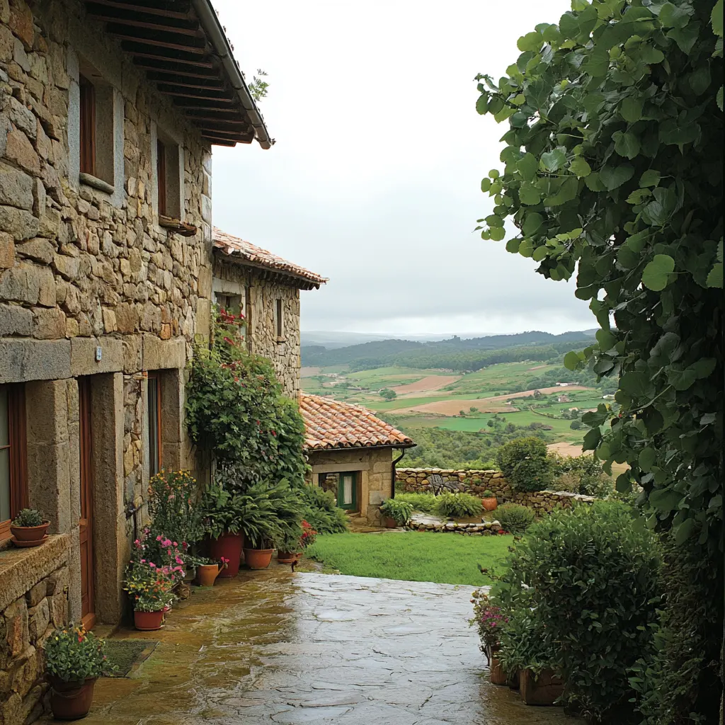 entrada casa lugo Dame Candela Canto a Galicia