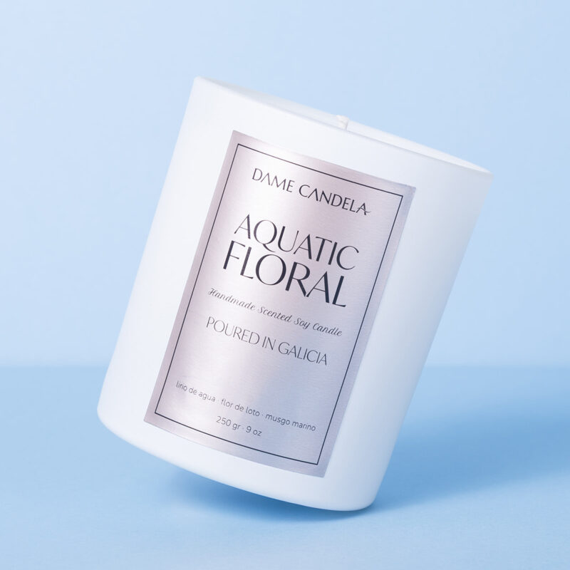 Vela aromática AQUATIC FLORAL - Imagen 2