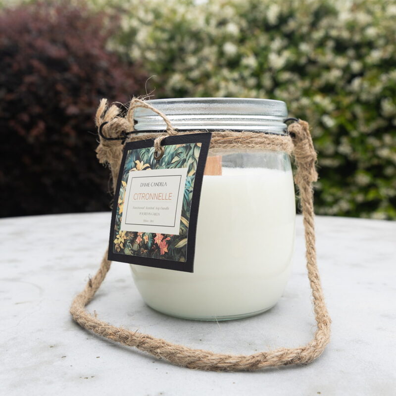 Vela aromática CITRONNELLE en FRASCO - Imagen 3