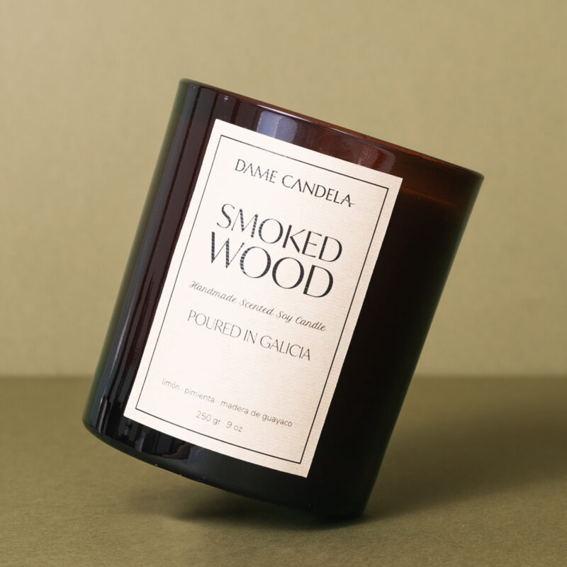 Vela aromática SMOKED WOOD - Imagen 2