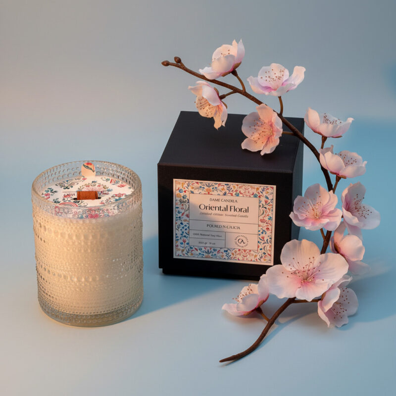 Vela aromática DELUXE ORIENTAL FLORAL